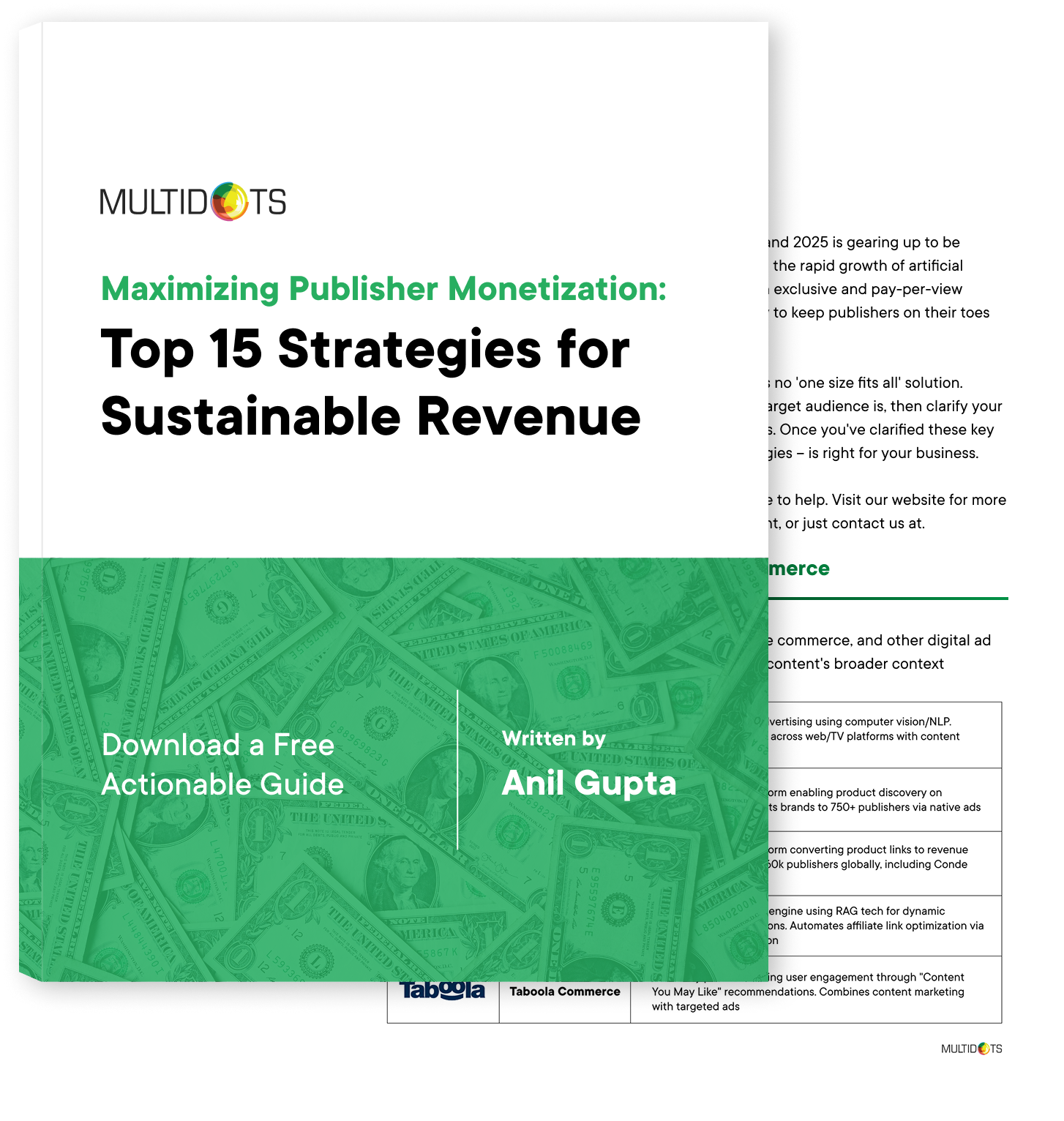 <span>Your</span> Monetization Playbook