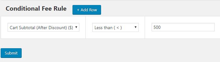 Adding Fees to WooCommerce with Conditional Logic 4 Applying Additional Fee When Customer Purchases Products Worth Less than $500