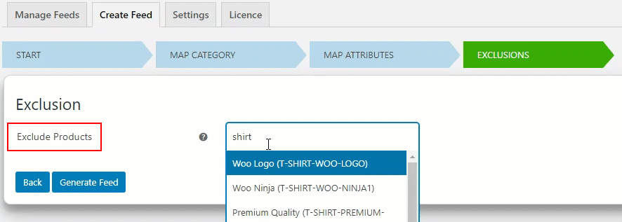 Best WooCommerce Google Shopping Plugin for 2021 6 Excluding products