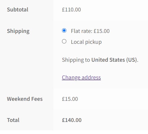 How to Add Custom Fees to Your WooCommerce Checkout? 6 Fees without discount coupon