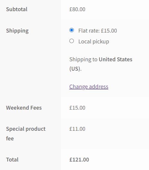 How to Add Custom Fees to Your WooCommerce Checkout? 9 Extra fee to subtotal
