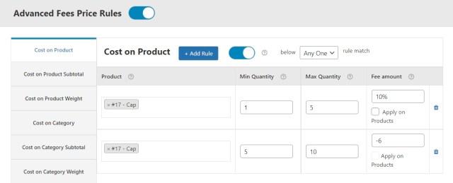 How to Add Custom Fees to Your WooCommerce Checkout? 10 Discount rule on the backend