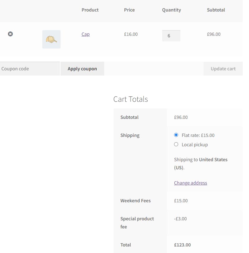 How to Add Custom Fees to Your WooCommerce Checkout? 11 Volume discount on extra fee