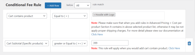 How to Add Custom Fees to Your WooCommerce Checkout? 14 Product-specific subtotal rule