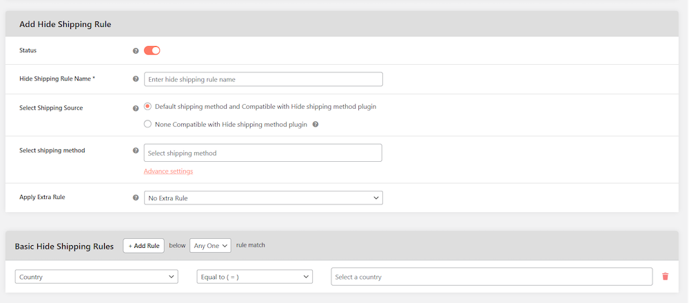 Weight-Based Shipping: A Complete Guide for Store Owners 8 Add Hide Shipping Rules