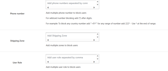 Block users by phone number and more