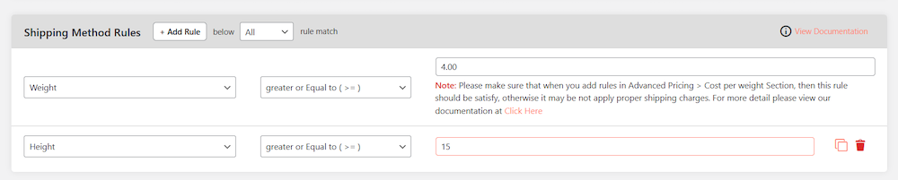 Weight-Based Shipping: A Complete Guide for Store Owners 2 Shipping Method Rules Fields
