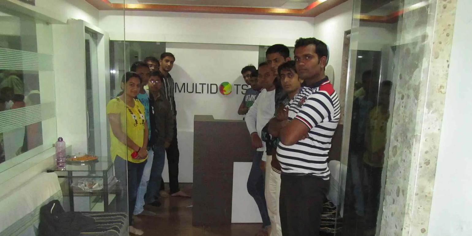 A Traditional and Heartened Welcome of New Dots at Multidots! Img