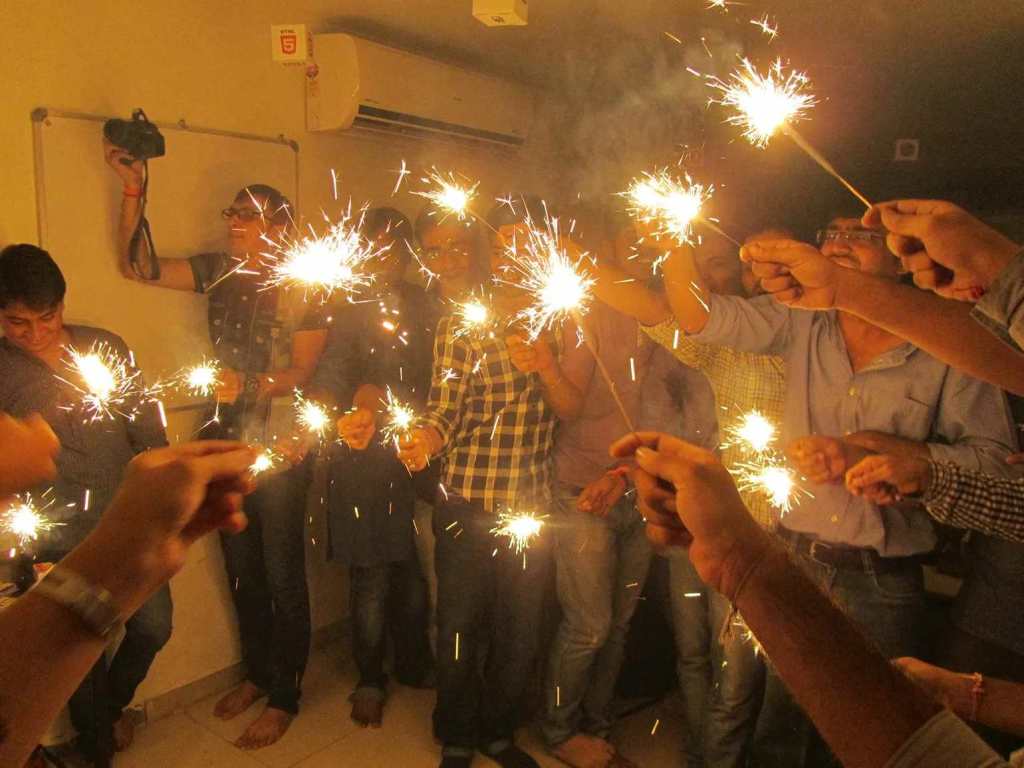 Diwali celebration