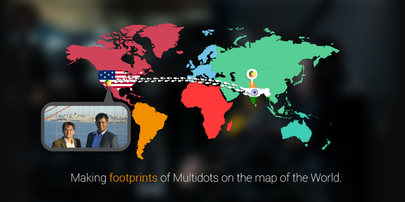 Multidots international footprints – Business Trip to America Img