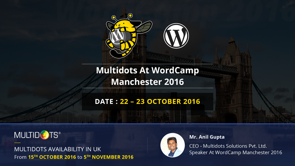 Multidots At WordCamp Manchester 2016