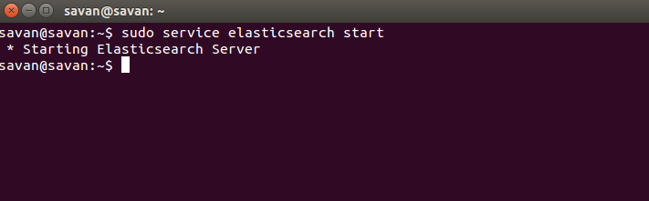 Elasticsearch server Installation: