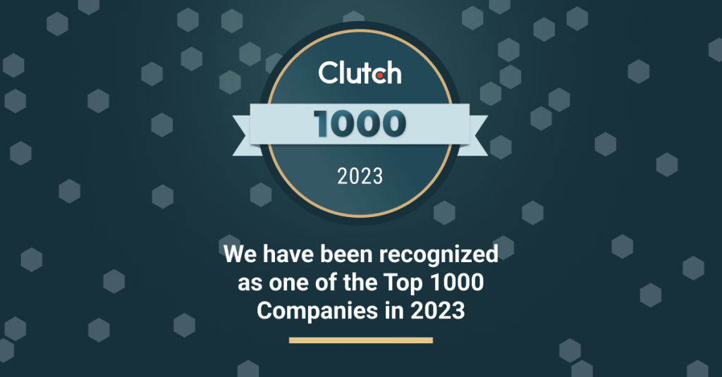 Clutch top 1000 banner