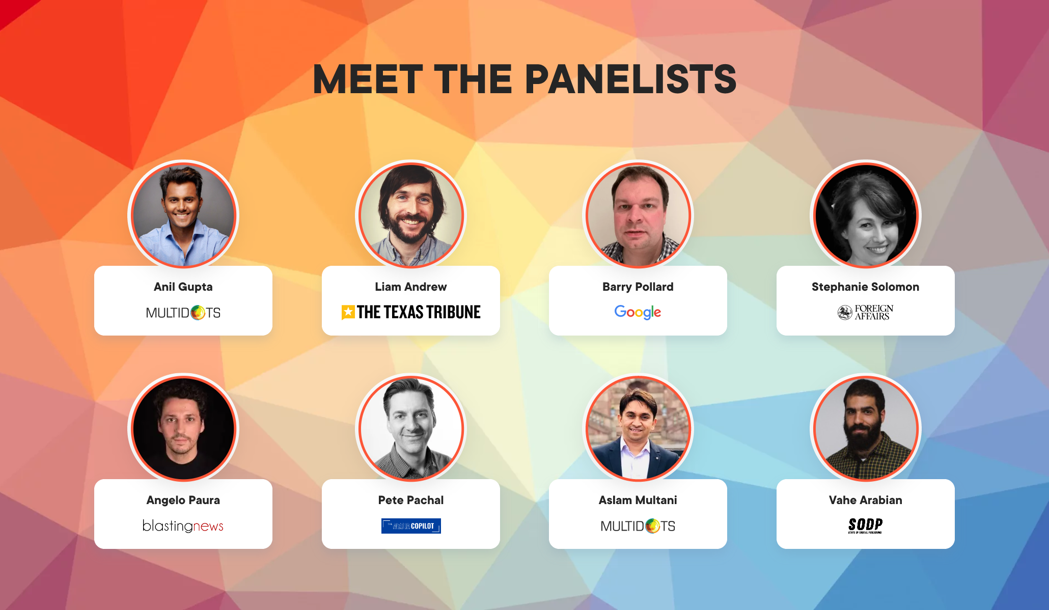 Panelists