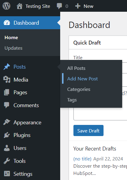Moving Hubspot content to WordPress
