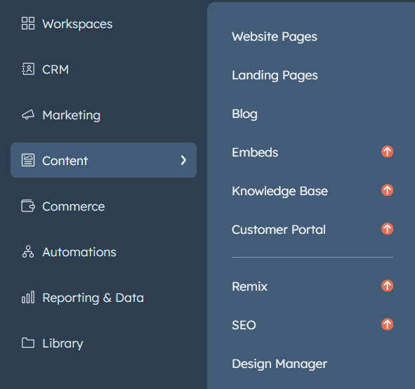 Hubspot-content-migration