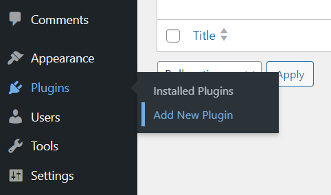 WordPress Plugin banner