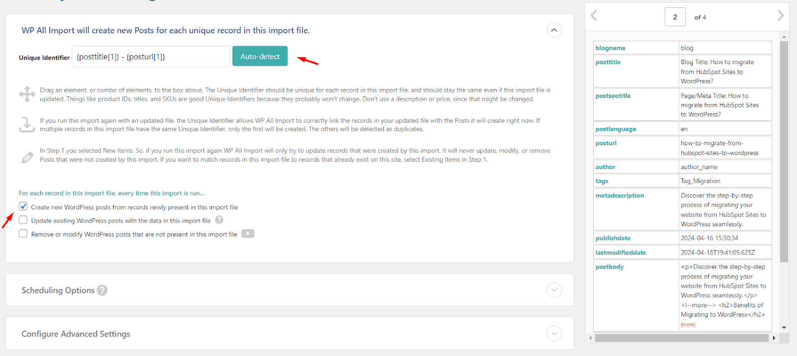 Hubspot-url-auto-detect