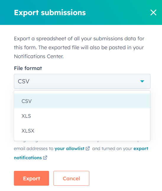 hubspot-export-type