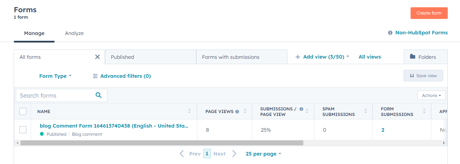 Hubspot-all-forms