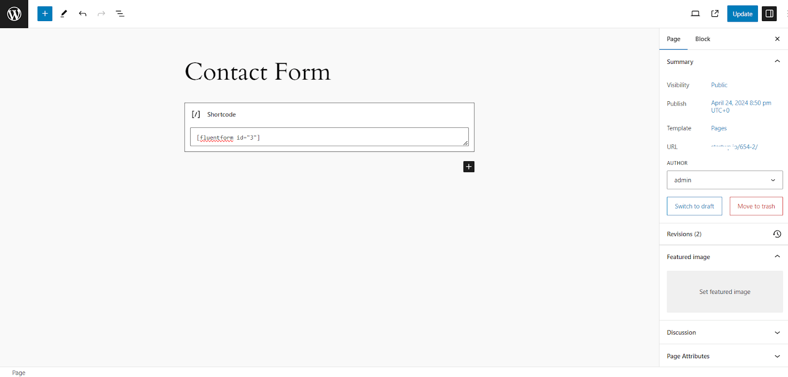 wp-form-editing