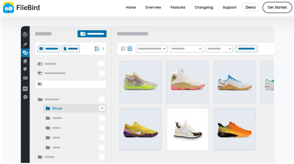 FileBird homepage