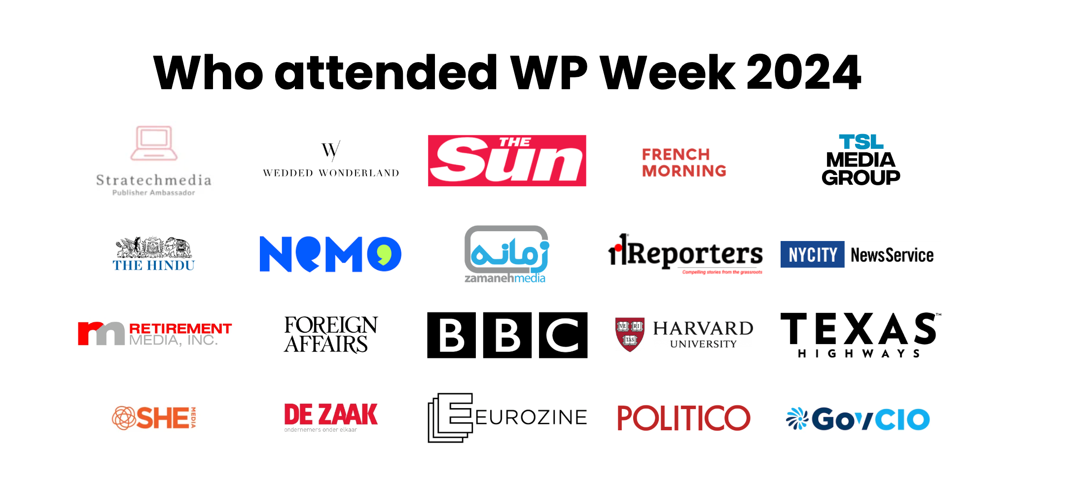 Who attended WP Week 2024