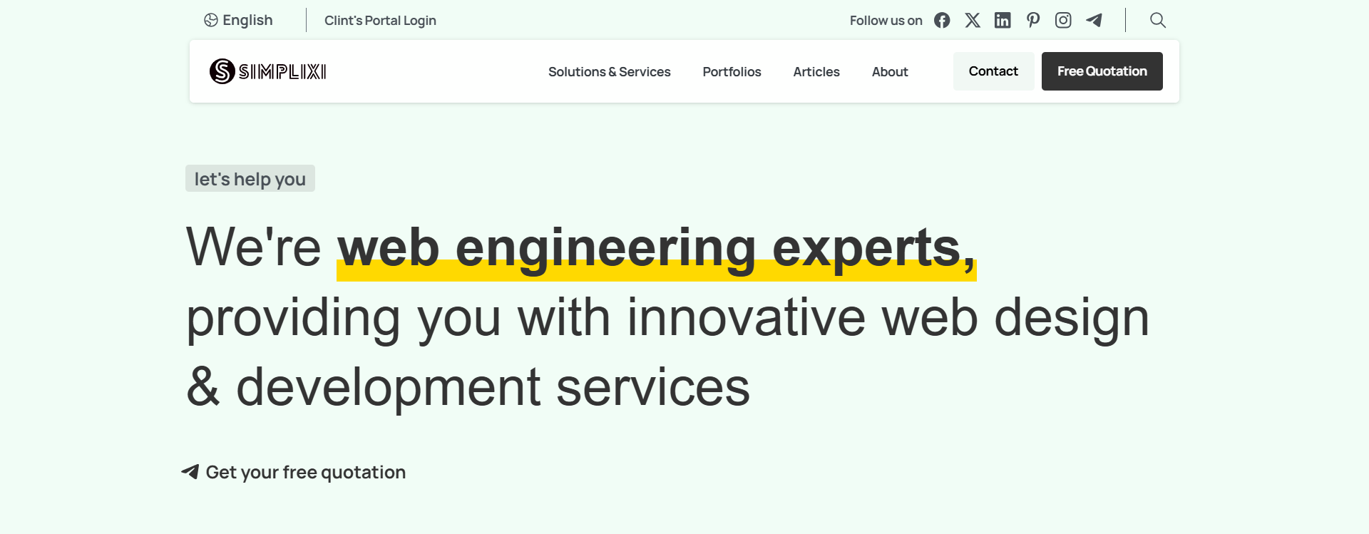 Simplix Innovations Home Page