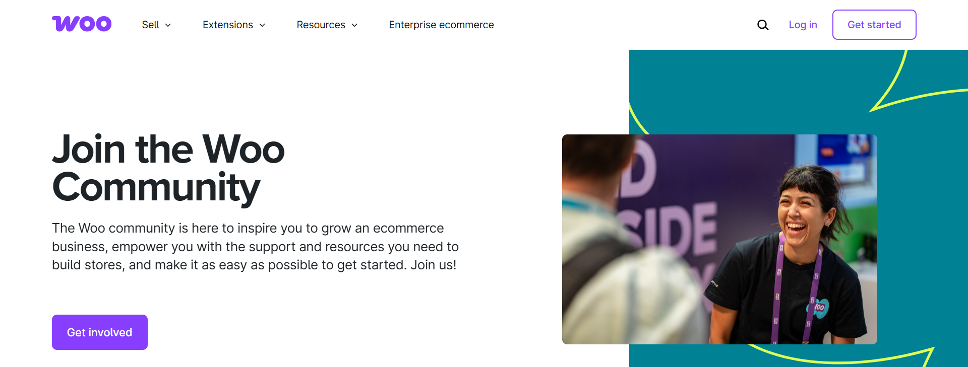 WooCommerce community forum sign-up page