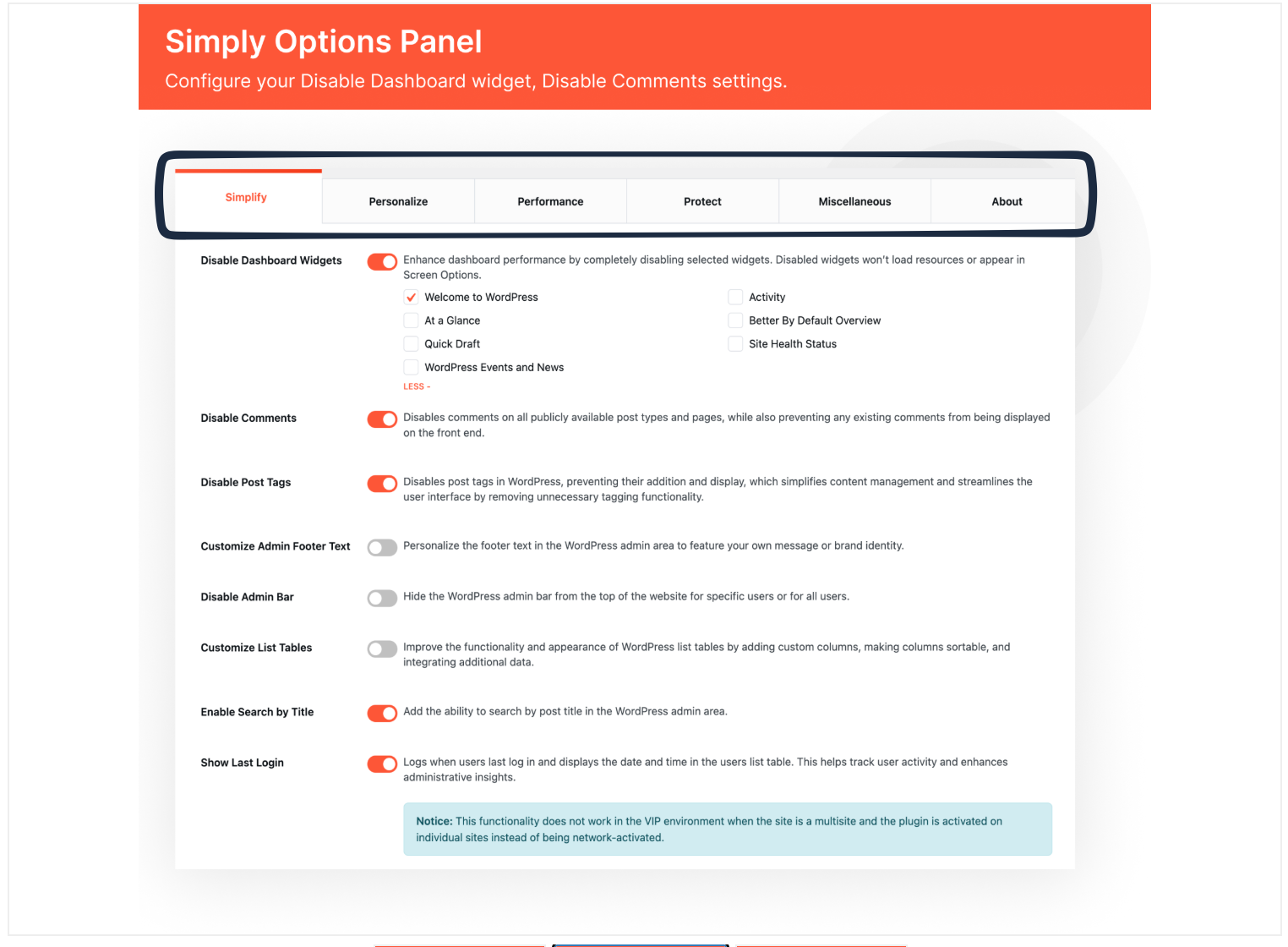 Plugin Structure and Settings Overview