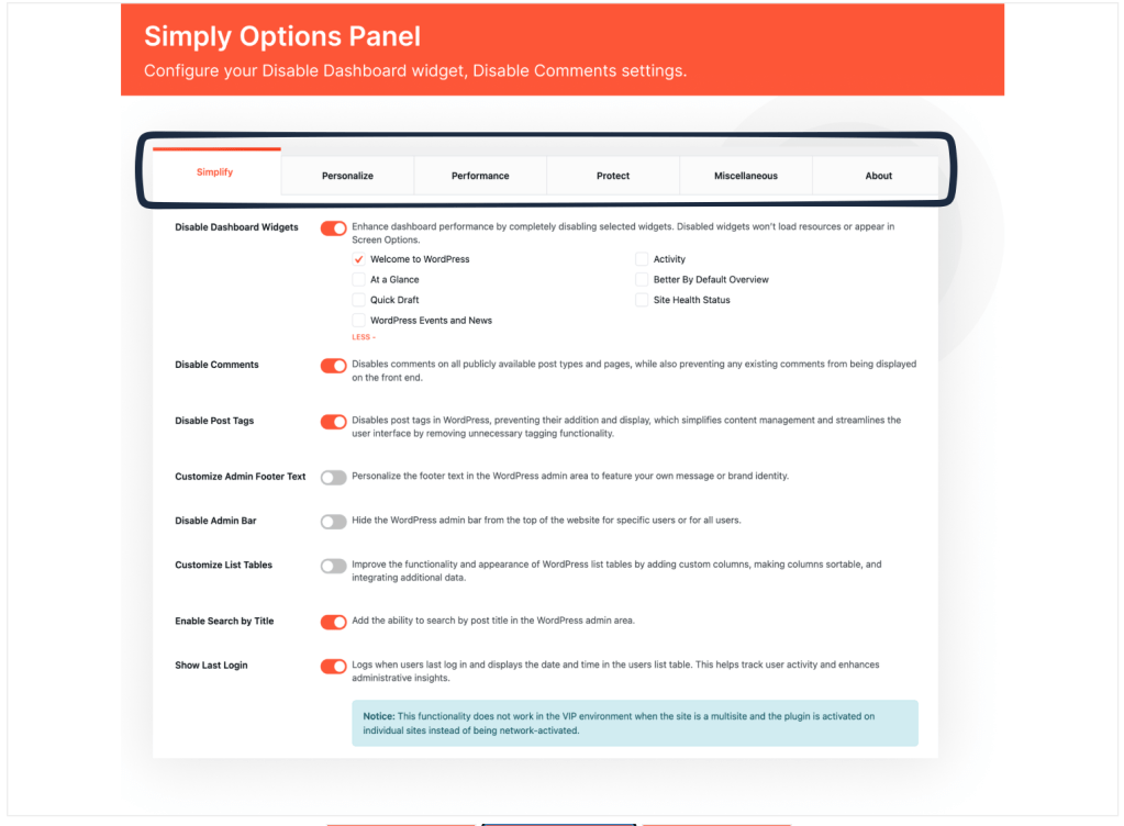 Plugin Structure and Settings Overview