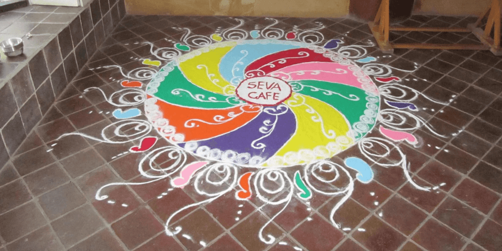 54 Multidots visiting Seva Cafe – The Joy of Giving