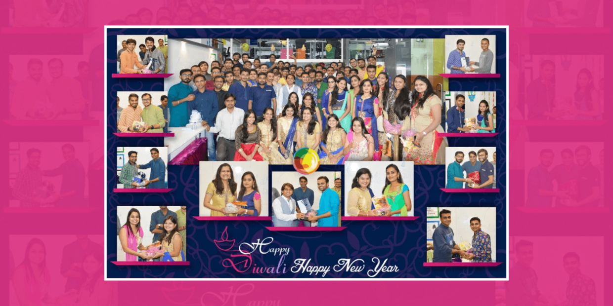 Some beautiful lights of appreciation, Diwali 2016 @Multidots