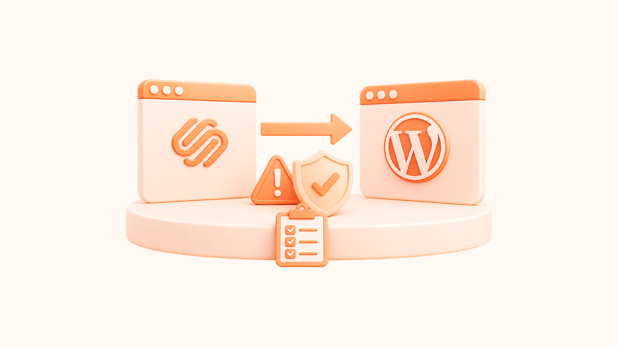 Missteps To Avoid When Migrating from Squarespace to WordPress