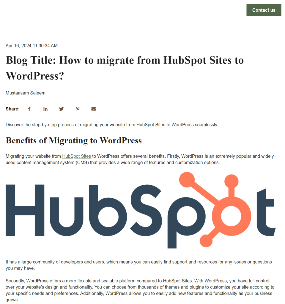 Hubspot-page-view