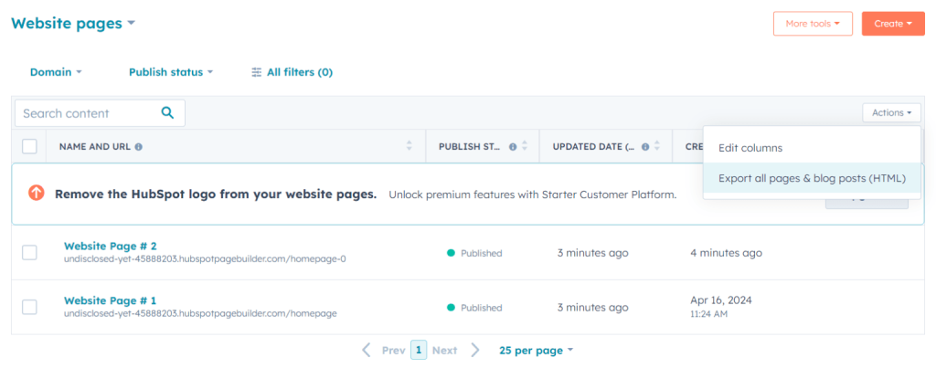 export-blog-posts