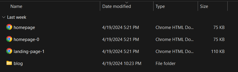 Hubspot file listing