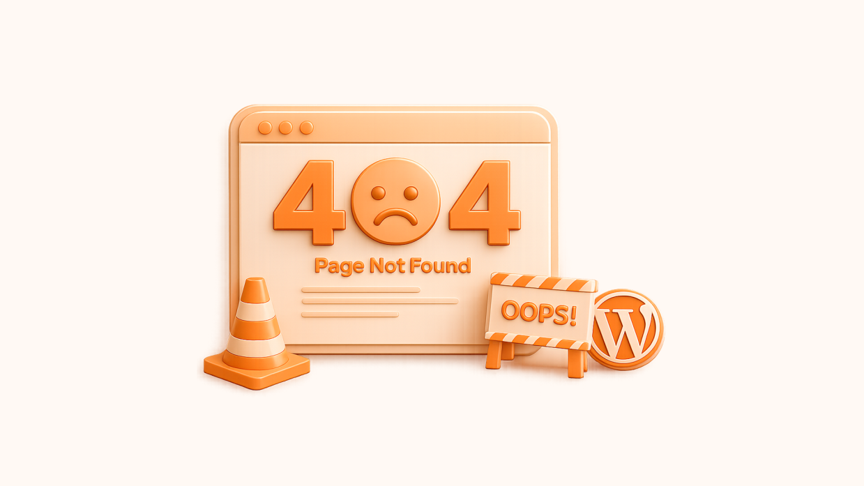 Designing a Unique 404 Error Page for Your WordPress Site