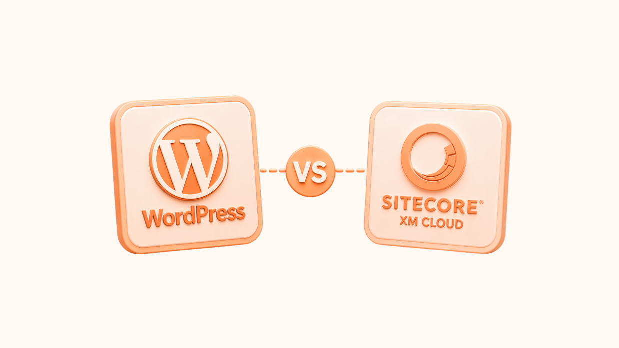 WordPress vs. Sitecore XM Cloud: Which CMS is Best for Enterprises?