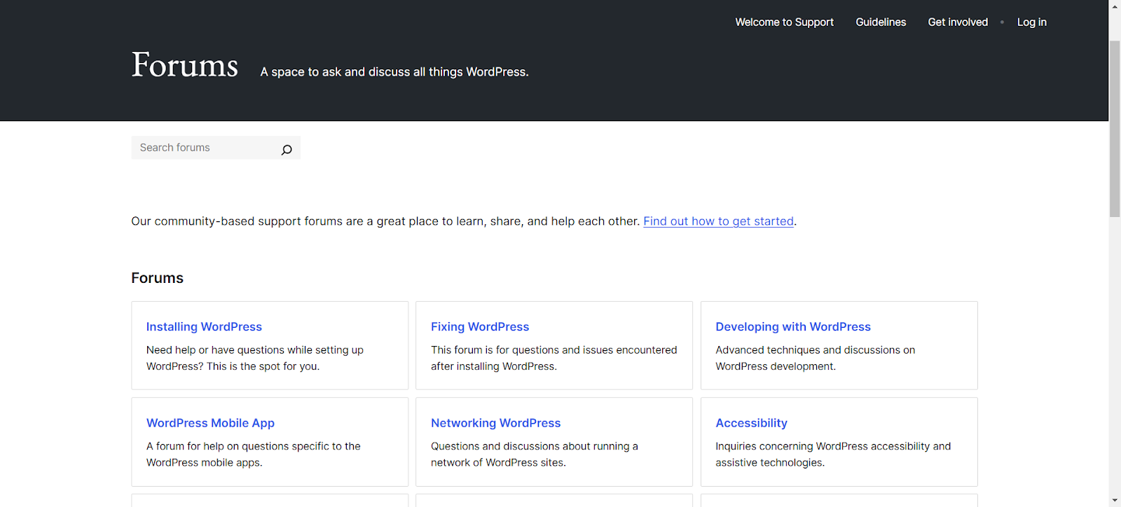Forums