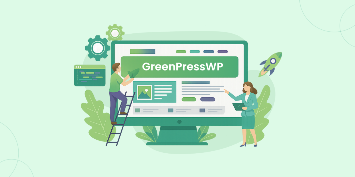 GreenPressWP: An Ultra-Light, Super-Fast WordPress Theme