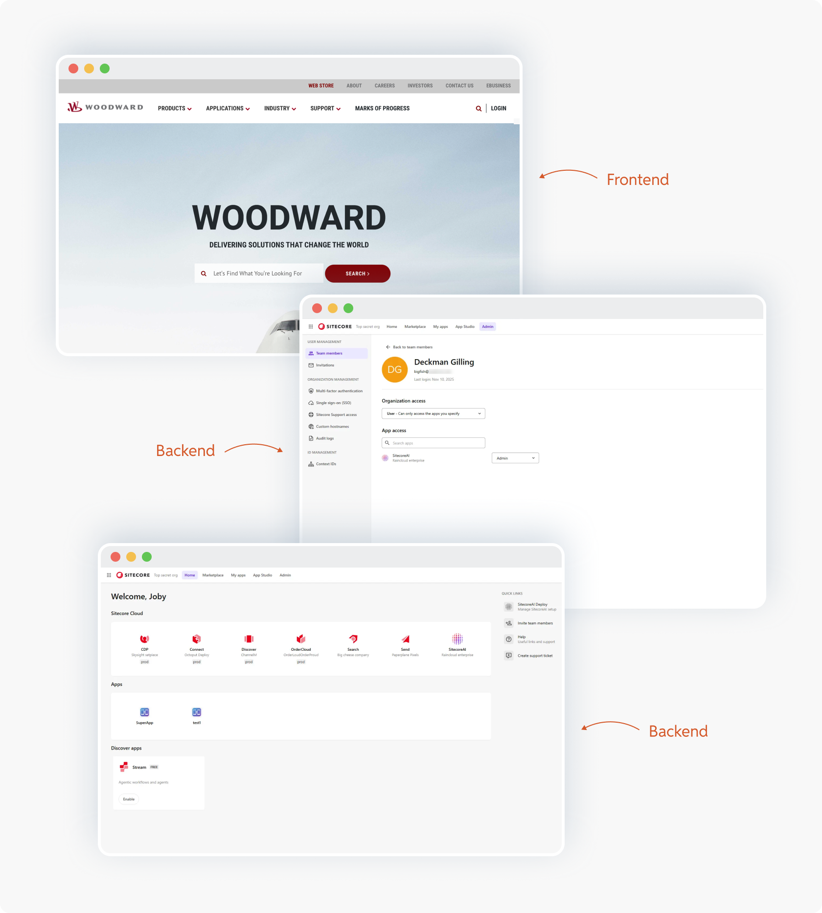 Woodward CaseStudies Before image