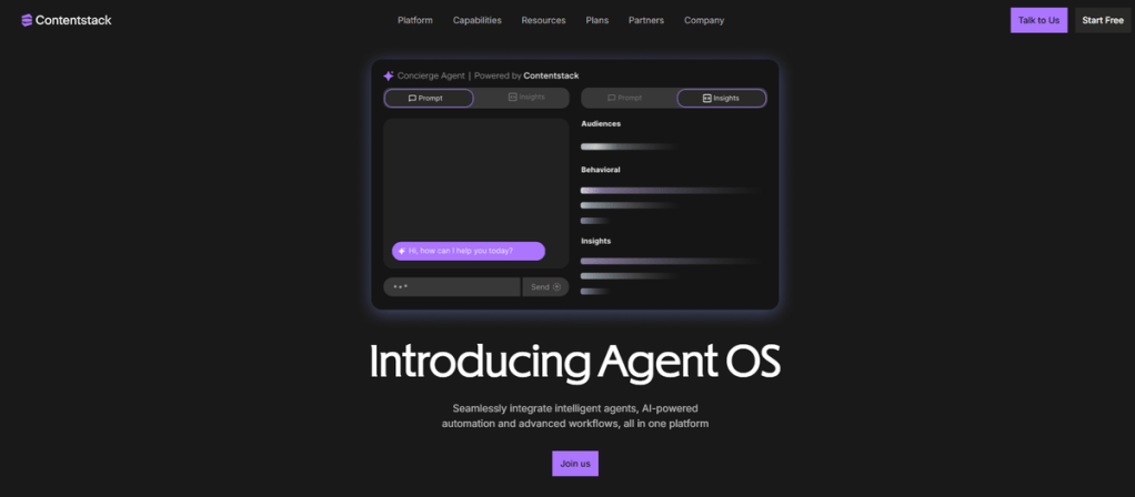 Contentstack- The Marketing-First Platform