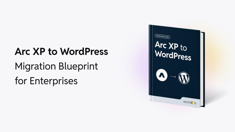 arc xp to wordpress banner