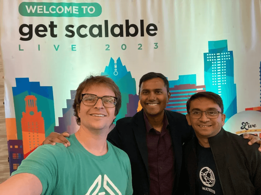 Our executive team attended Get Scalable, North America's largest conference for bootstrapped entrepreneurs!