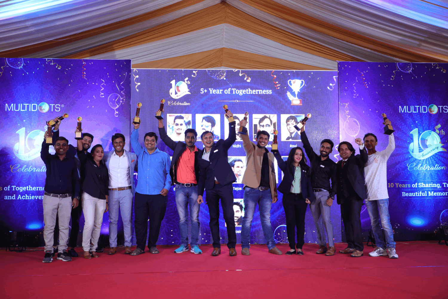 Celebrating 5+ years of togetherness and achievements!