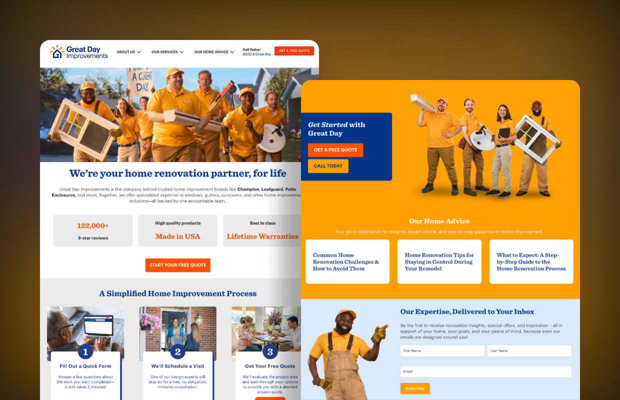 Modernizing WordPress Platform for Great Day Improvements