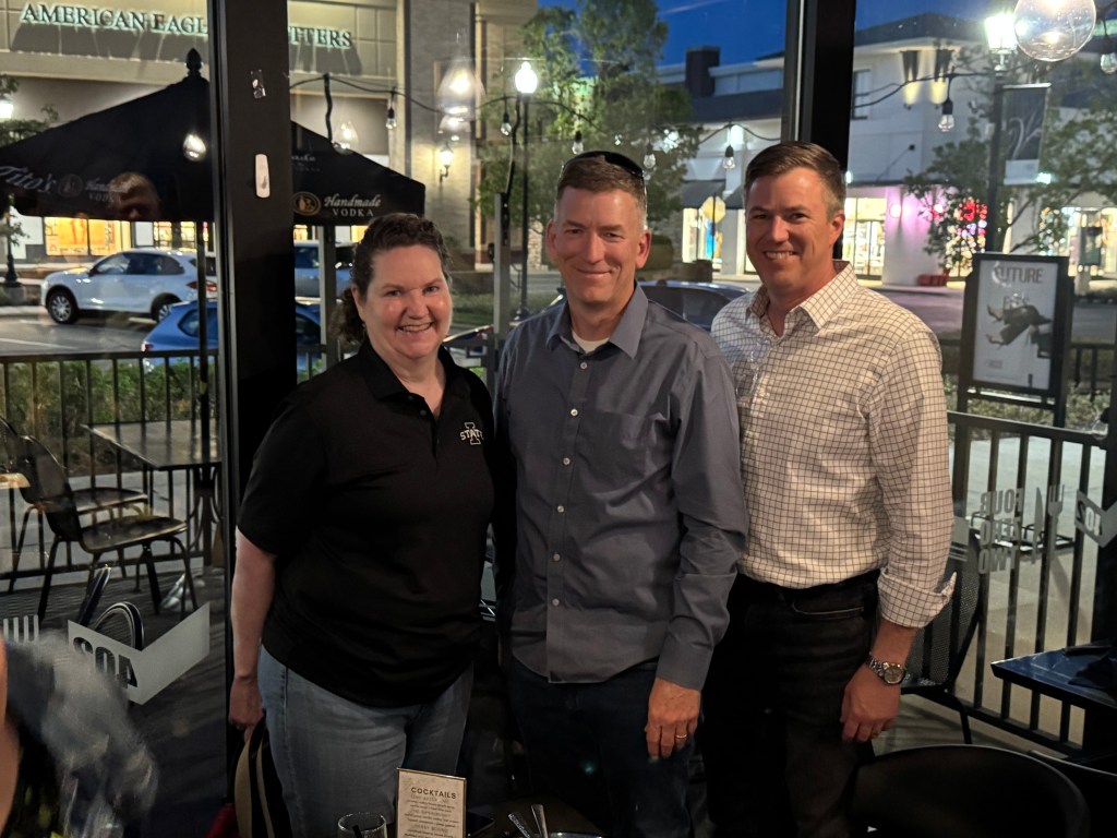 A great evening in Omaha with DTN's Rick and Kathy.