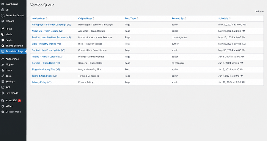 Multiworkflow Image