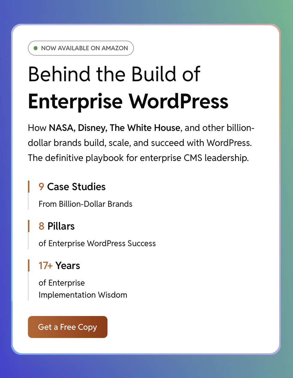 Enterprise WordPress